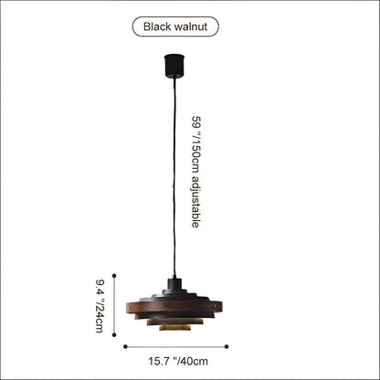 Sleek Simple Hanging Shade Pendant Light