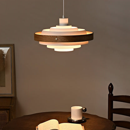 Sleek Simple Hanging Shade Pendant Light