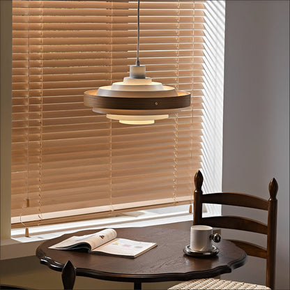 Sleek Simple Hanging Shade Pendant Light