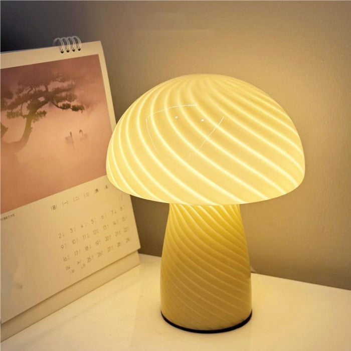 Colorful Glass Fun Table Lamp LED Lighting - Pexav