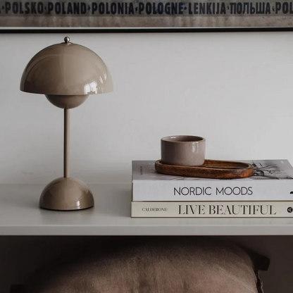 Modern Touch Sensitive Table Lamp - LumiTouch-Gray-Nora Luxe