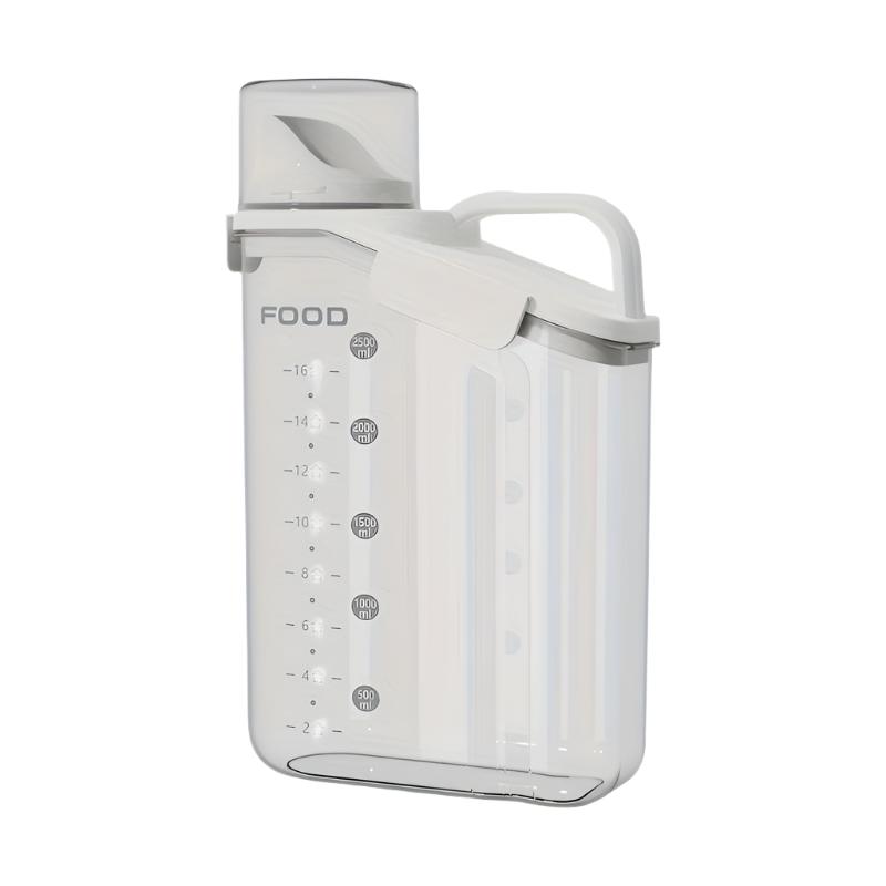 Moisture-Proof Pet Food Container with Measuring Cup - FreshBite-95 fl oz-Nora Luxe