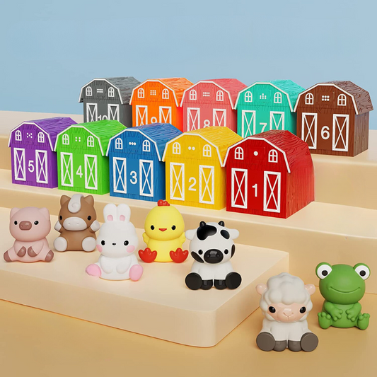 Colorful Farm Animal Figures - Pexav