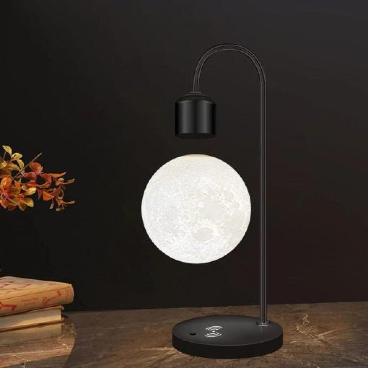 Floating Glow Moon Light - Wireless Charging Lamp