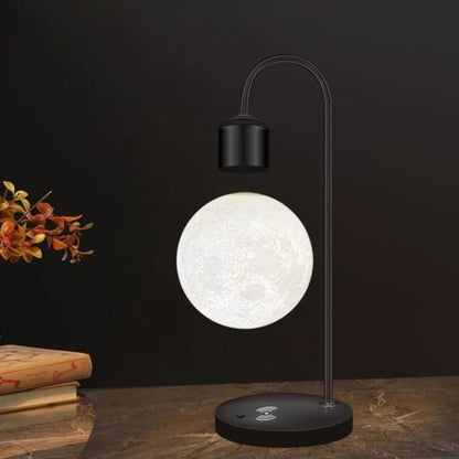 Floating Glow Moon Light - Wireless Charging Lamp