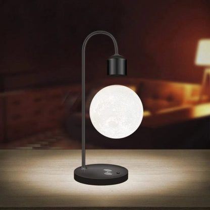 Floating Glow Moon Light - Wireless Charging Lamp