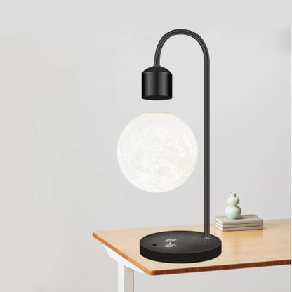 Floating Glow Moon Light - Wireless Charging Lamp