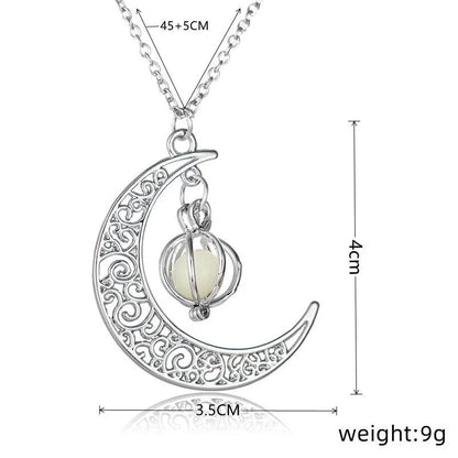 Moonstone Pendant Necklace-Nora Luxe