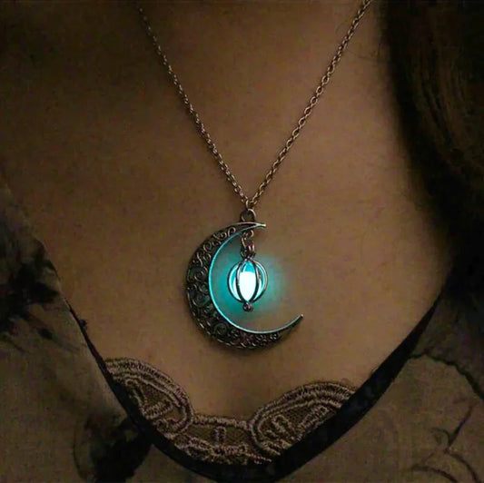 Sparkling Gemstone Chain Necklace - Pexav