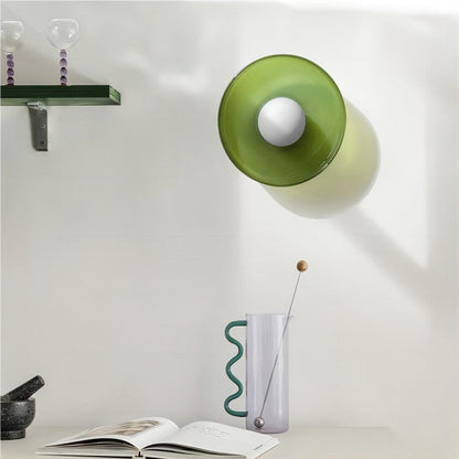 Stylish Glass Sphere Wall Lamp for Contemporary Homes - Pexav