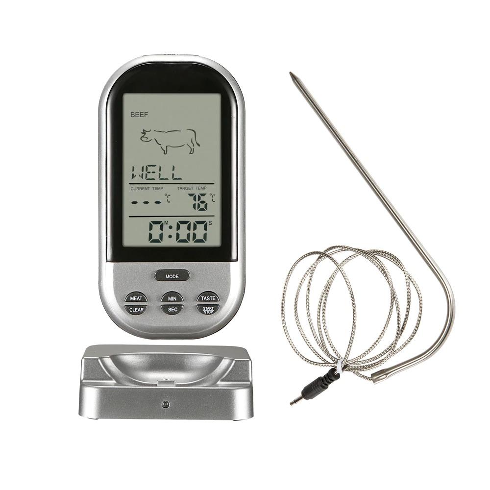 Accurate Bluetooth Oven Thermometer with Alert Timer - Pexav