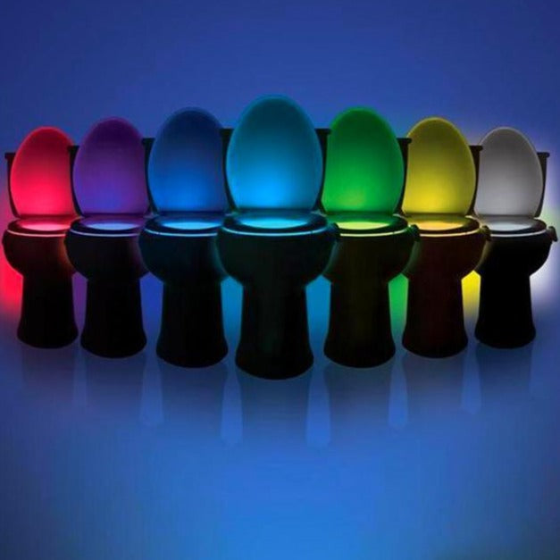 Motion-Activated Toilet Night Light - GlowBowl-Nora Luxe