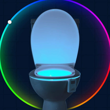 Motion-Activated Toilet Night Light - GlowBowl-Nora Luxe