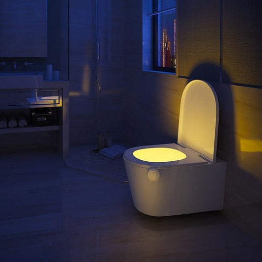 Automatic LED Toilet Bowl Nightlight - Pexav