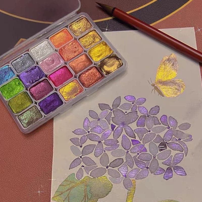 Vibrant Art Watercolor Paint Set - Pexav