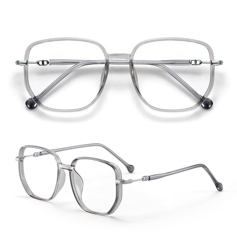 Multifocal Anti-Blue Light Reading Glasses - Livia-Gold-1-Nora Luxe