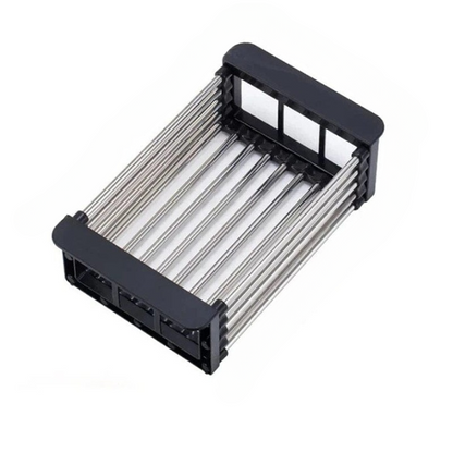 Multifunctional Draining Rack - FlexRack-Black-Nora Luxe