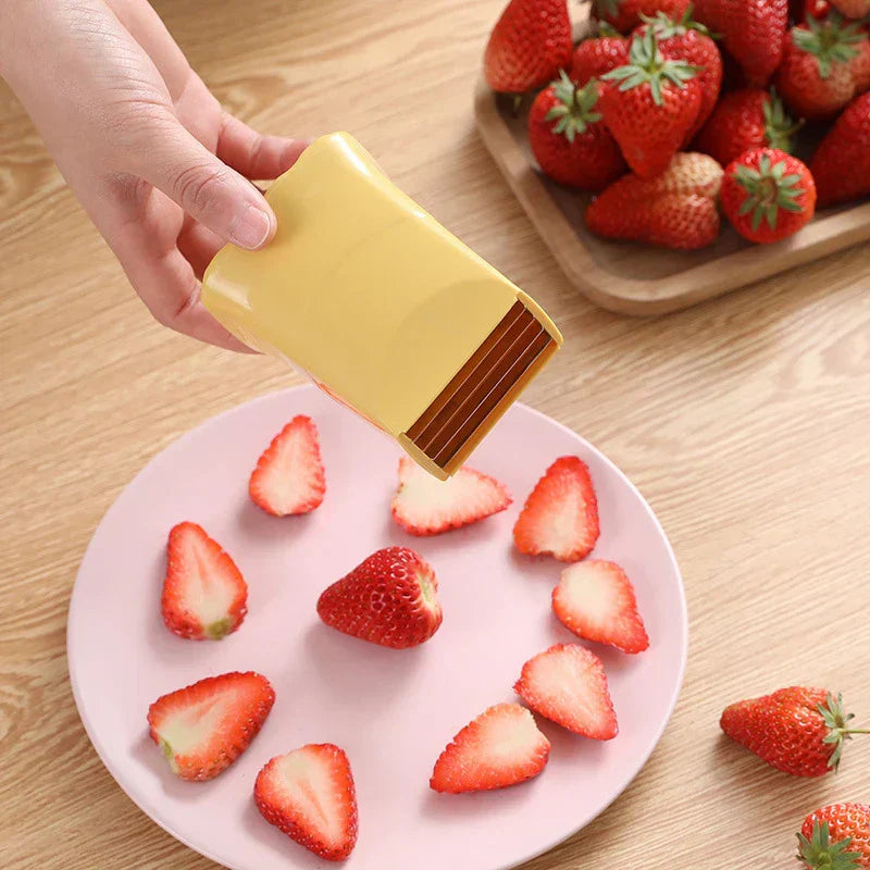 Multifunctional Kitchen Assistant for Quick Chopping - QuickSlice-Yellow-Nora Luxe