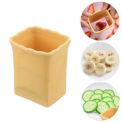 Multifunctional Kitchen Assistant for Quick Chopping - QuickSlice-Yellow-Nora Luxe