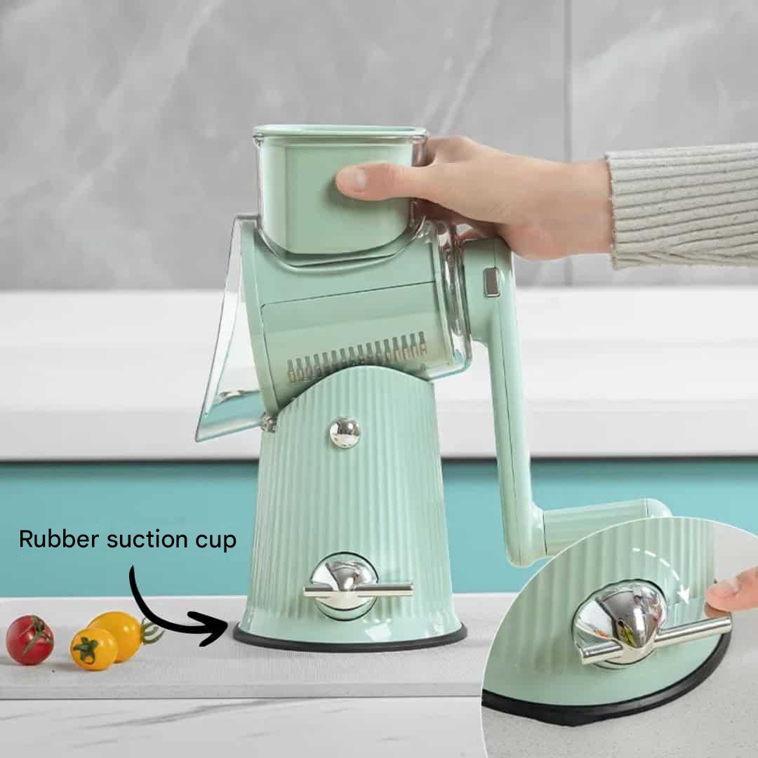 Multifunctional Kitchen Grater & Chopper - SliceMaster-Green-Nora Luxe