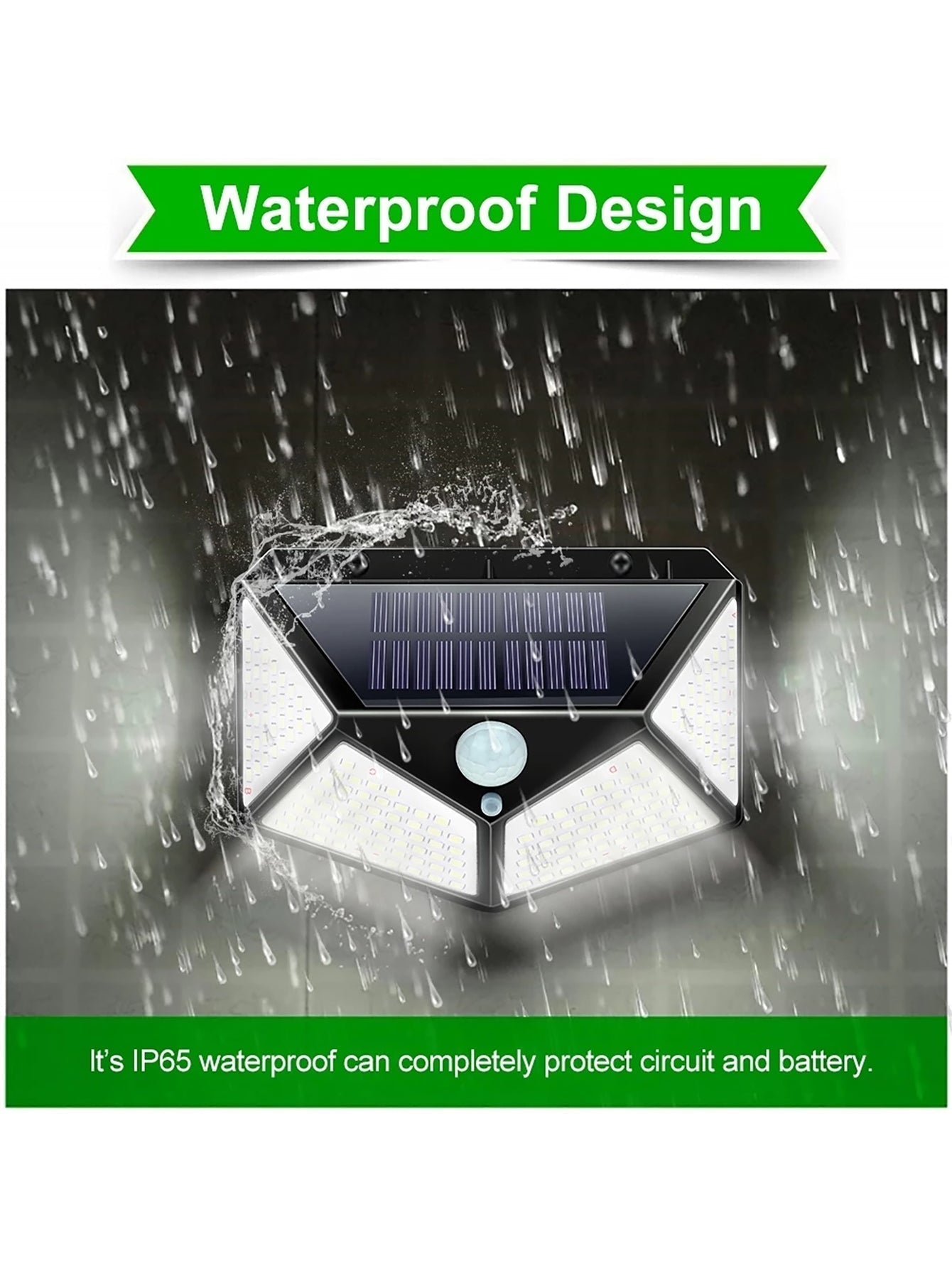 MULTIFUNCTIONAL SOLAR LAMP - WATERPROOF LED GARDEN LIGHTING WITH MOTION SENSOR-Nora Luxe