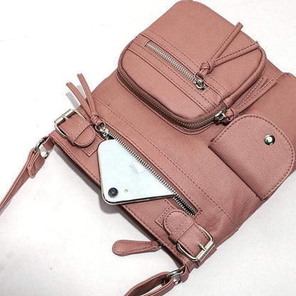 Multifunctional Stylish Anti-Theft Bag - SafeStyle-Black-Nora Luxe