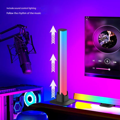 Music synchronization LED light bars - LumiRhythm-1-Nora Luxe