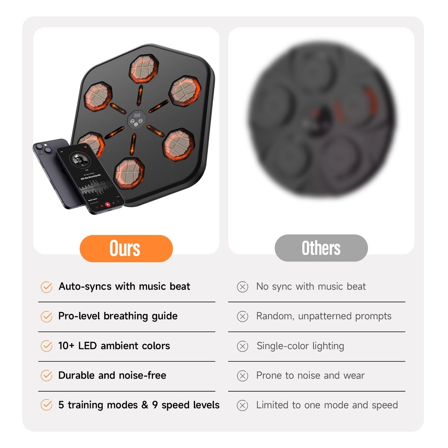Compact Fitness Punching Bag Machine