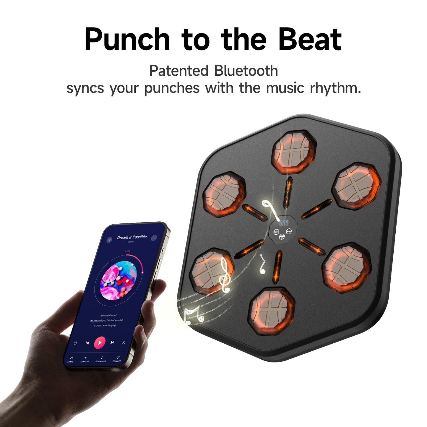 Compact Fitness Punching Bag Machine