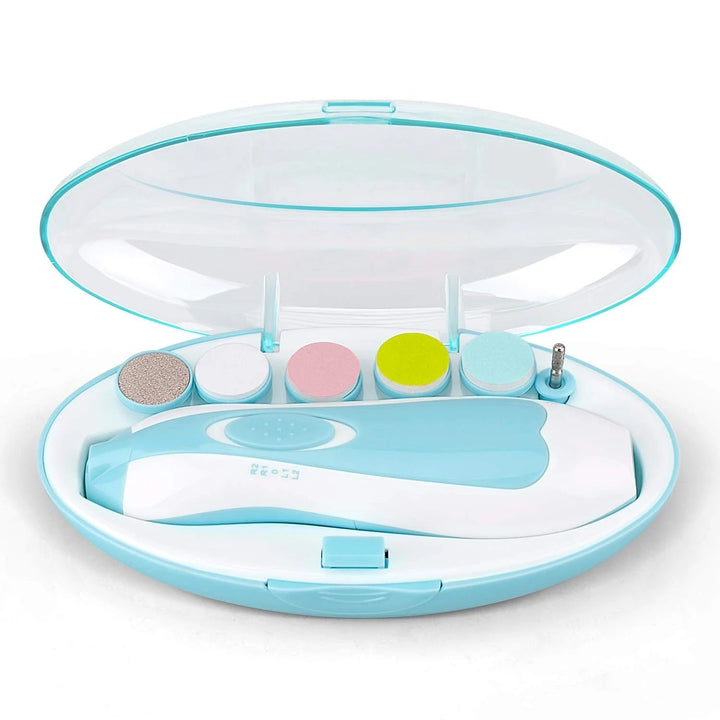 Nail care set for safe and easy nail clipping - BabyCare-Blue-Nora Luxe