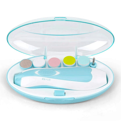 Nail care set for safe and easy nail clipping - BabyCare-Blue-Nora Luxe