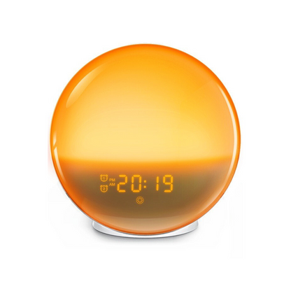 Smart Wake Up Light Alarm Clock with Sunrise Simulation - Pexav