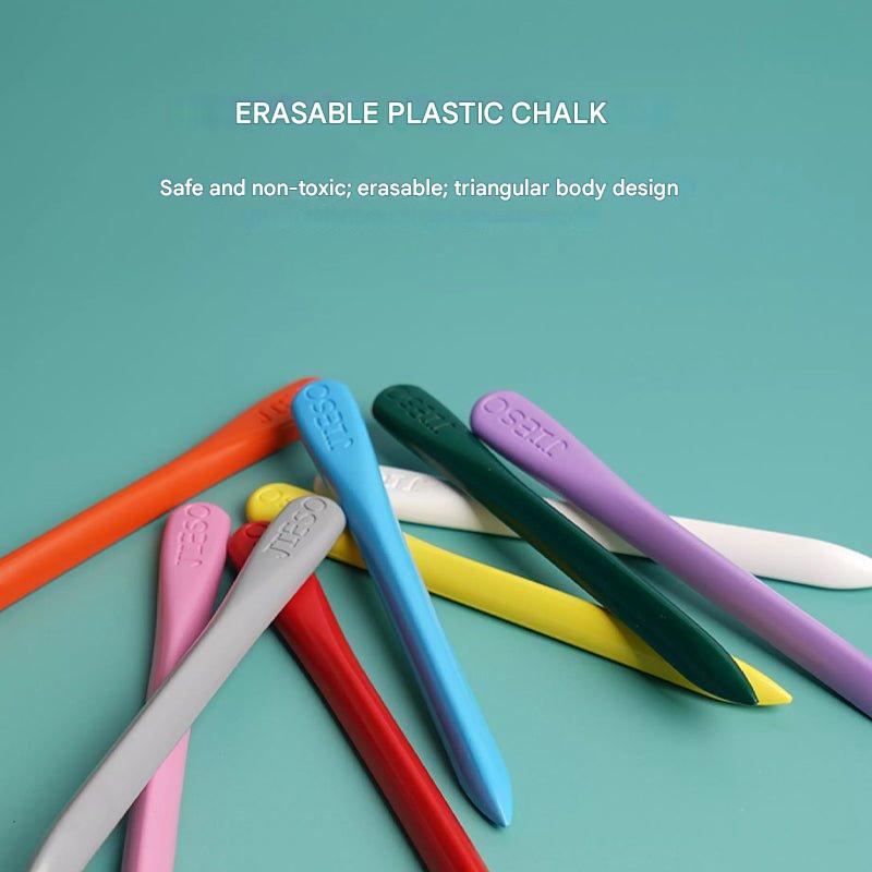 Natural Colorful Wax Crayons - EcoCrayons-12 Colors-Nora Luxe