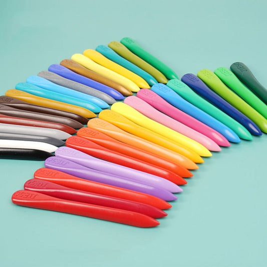 Vibrant Non-Toxic Art Crayons - Pexav