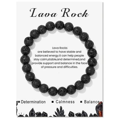 Natural Crystal Healing Energy Bracelet - Aria-Amazonite-Nora Luxe