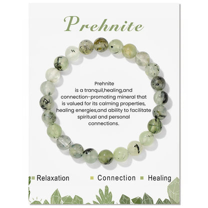 Natural Crystal Healing Energy Bracelet - Aria-Amazonite-Nora Luxe