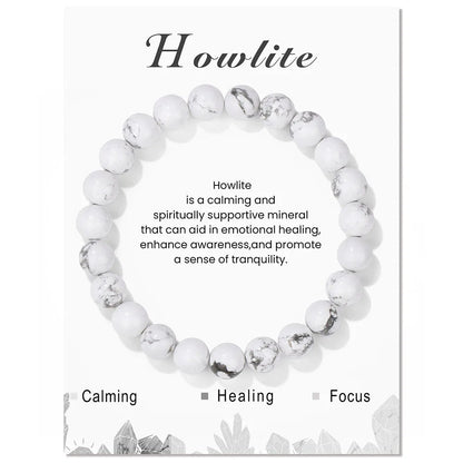 Natural Crystal Healing Energy Bracelet - Aria-Amazonite-Nora Luxe