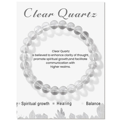 Natural Crystal Healing Energy Bracelet - Aria-Amazonite-Nora Luxe