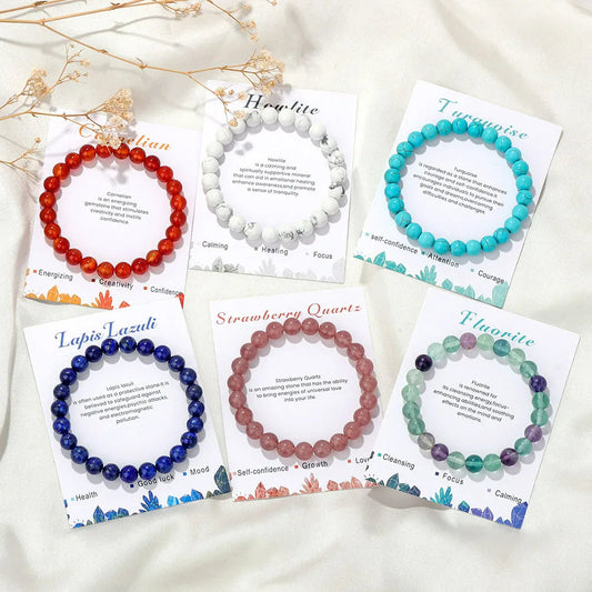 Sparkling Gemstone Spiritual Power Bracelet - Pexav
