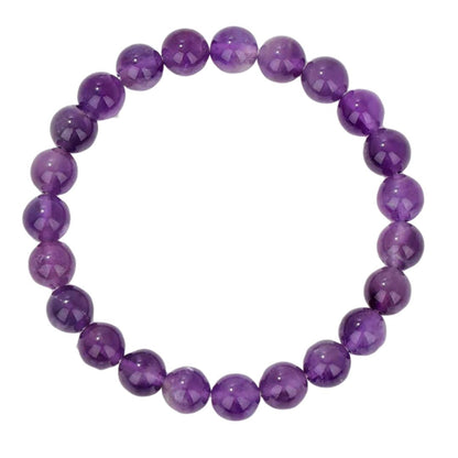 Natural Crystal Healing Energy Bracelet - Aria-Amethyst-Nora Luxe