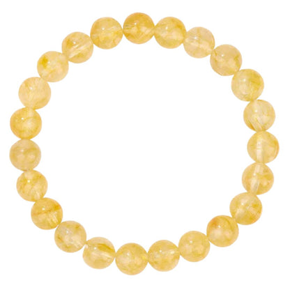 Natural Crystal Healing Energy Bracelet - Aria-Citrine-Nora Luxe