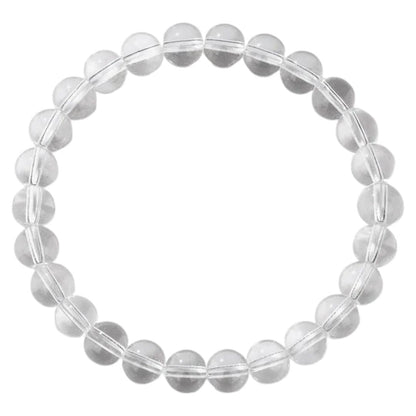 Natural Crystal Healing Energy Bracelet - Aria-Clear crystal-Nora Luxe