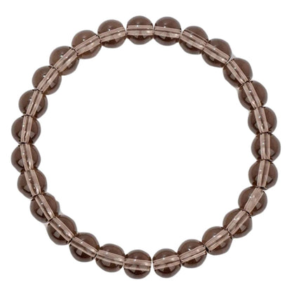 Natural Crystal Healing Energy Bracelet - Aria-Smoky quartz-Nora Luxe