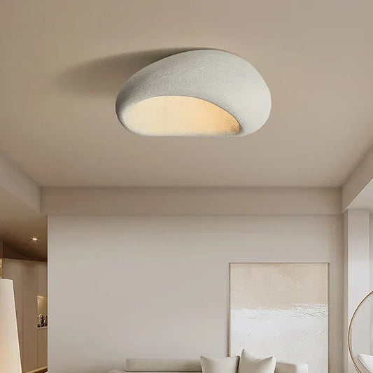 Calming Rustic Wooden Ceiling Light - Pexav