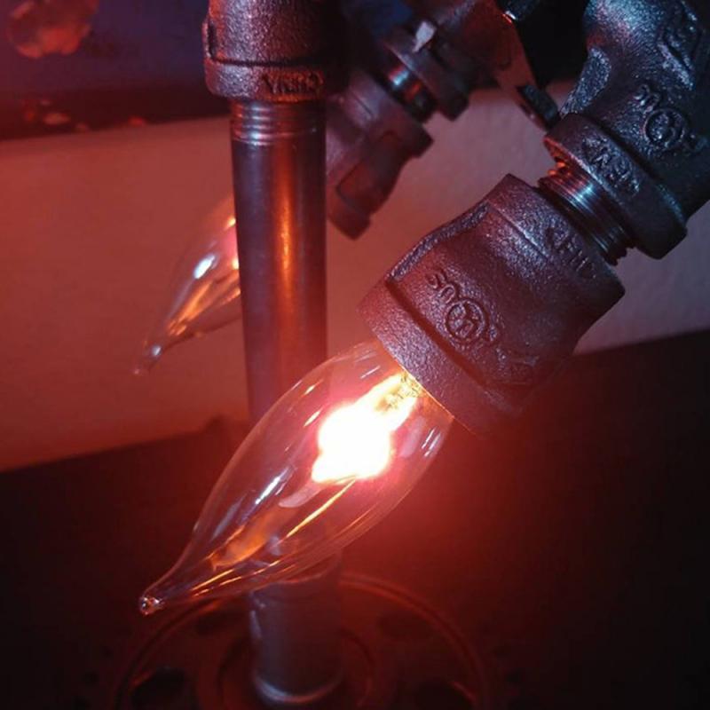 Retro Industrial Style Table Lamp for Home Lighting