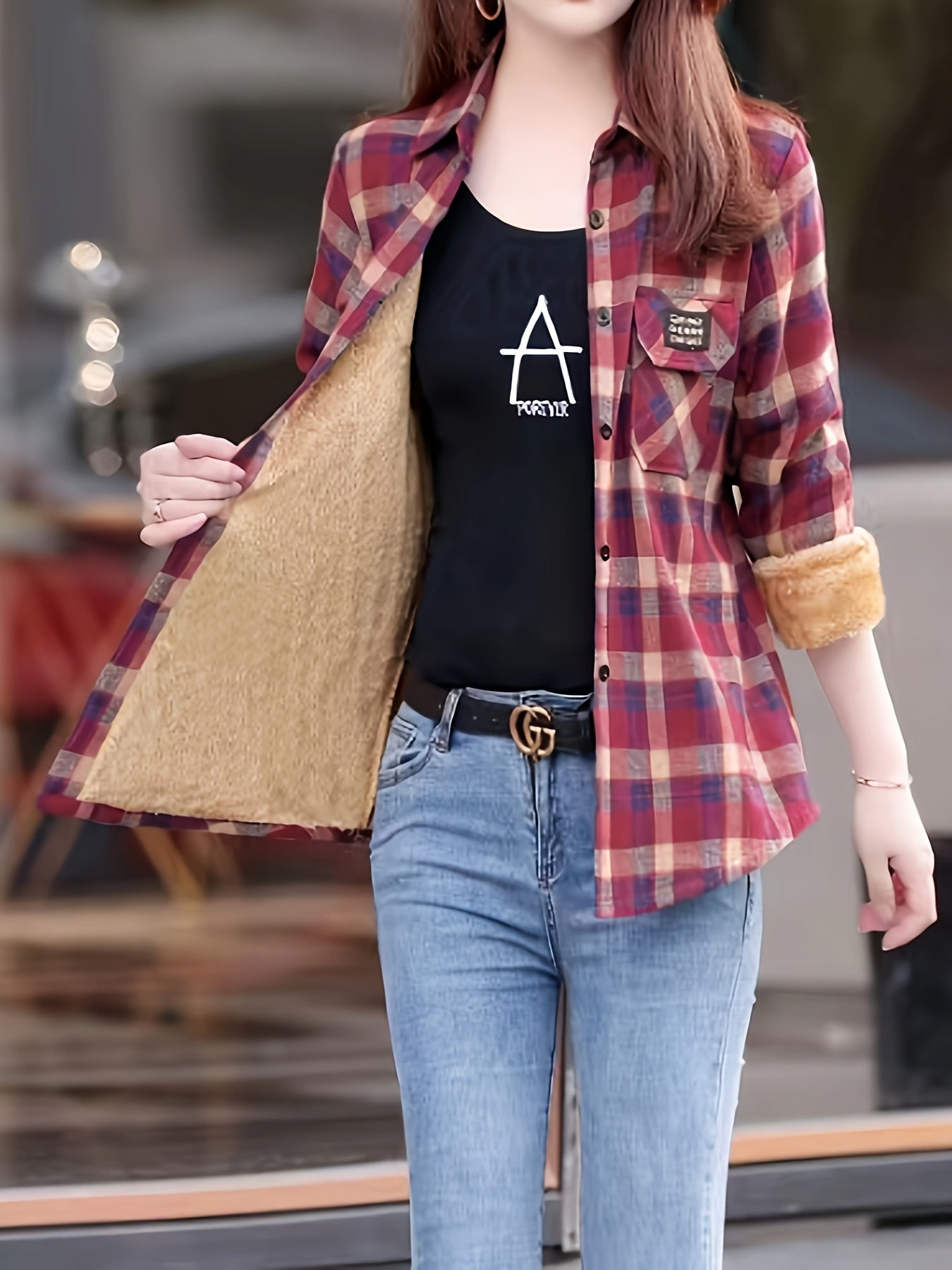 Nora Casual Ladies' Blouse-Dark Red-XS-Nora Luxe