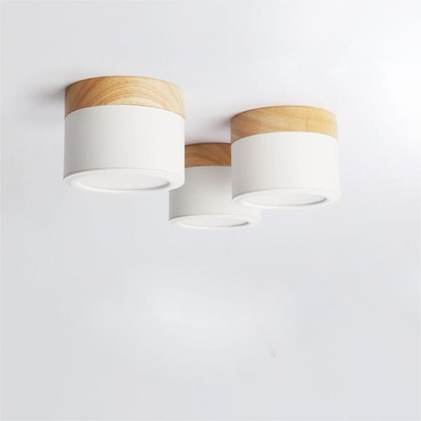 Modern Nordic Ceiling Light LED Wooden