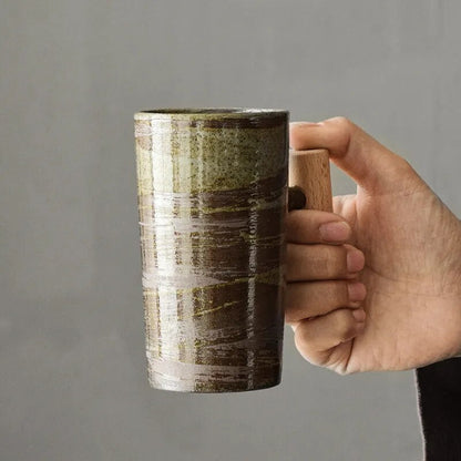 Nordic Latte Mugs with Earthy Design - NatureSip-Onyx-Some Mug-Nora Luxe