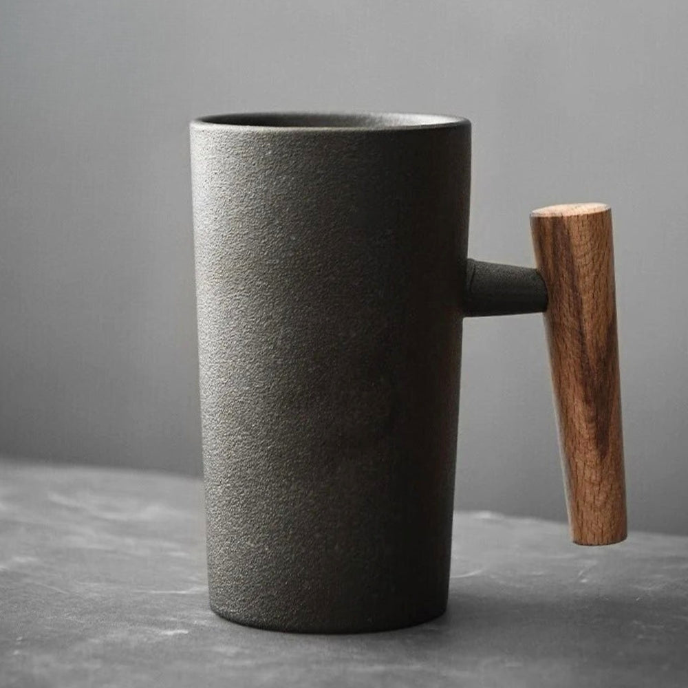 Nordic Latte Mugs with Earthy Design - NatureSip-Onyx-Some Mug-Nora Luxe