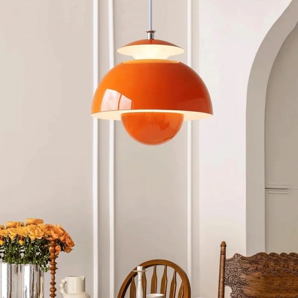 Danish Flower Bud LED Pendant Light